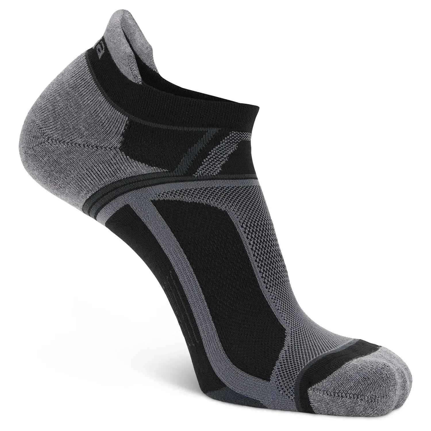 Balega Hidden Contour No Show Socks - Black