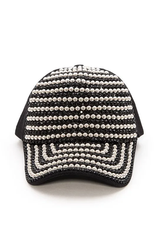 Better Be- Rhinestone Baseball Cap