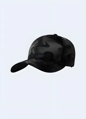 Black Camo Cap