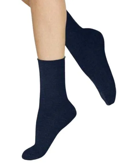 Bleuforet Cotton Roll-Top Socks