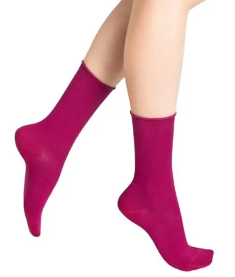 Bleuforet Cotton Roll-Top Socks