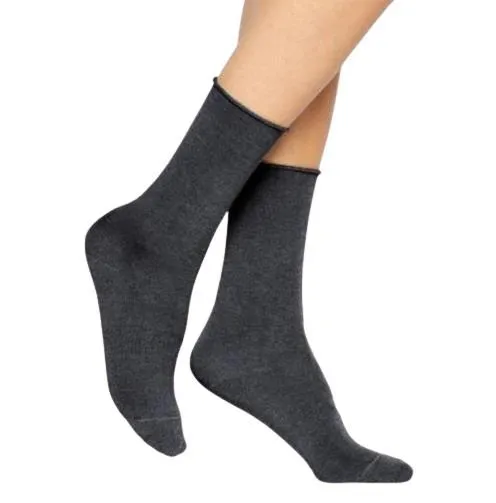 Bleuforet Cotton Roll-Top Socks