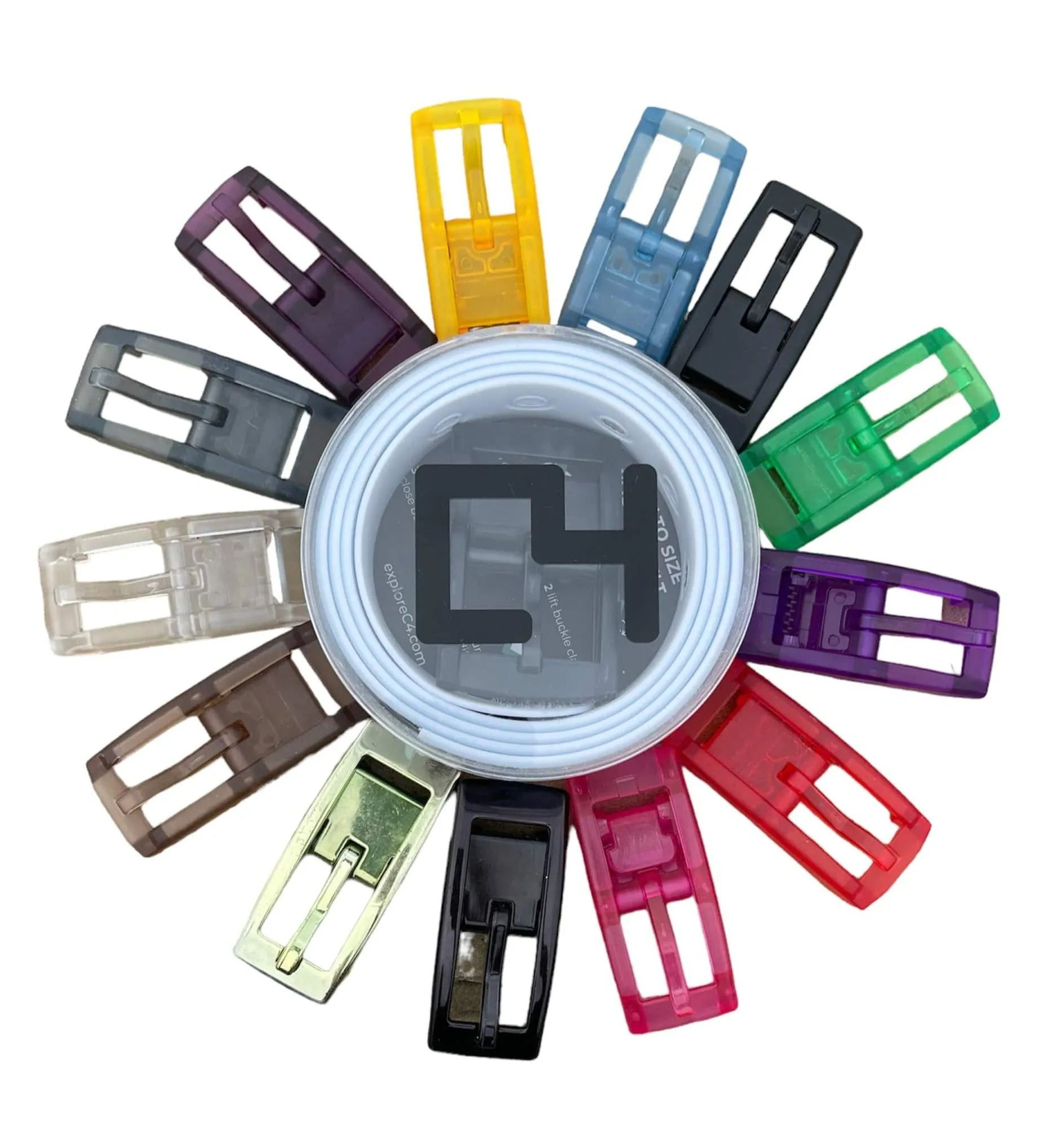 C4- Belt Buckles (Skinny Belt)