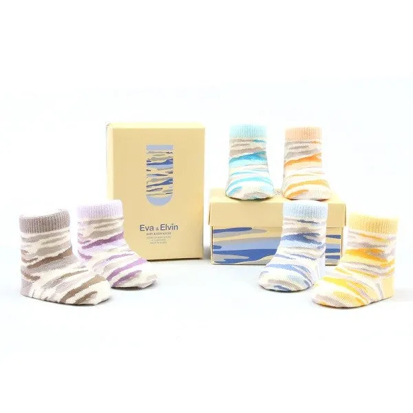 Camou Baby Socks Gift Box