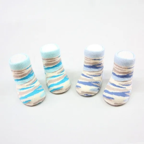 Camou Baby Socks Gift Box