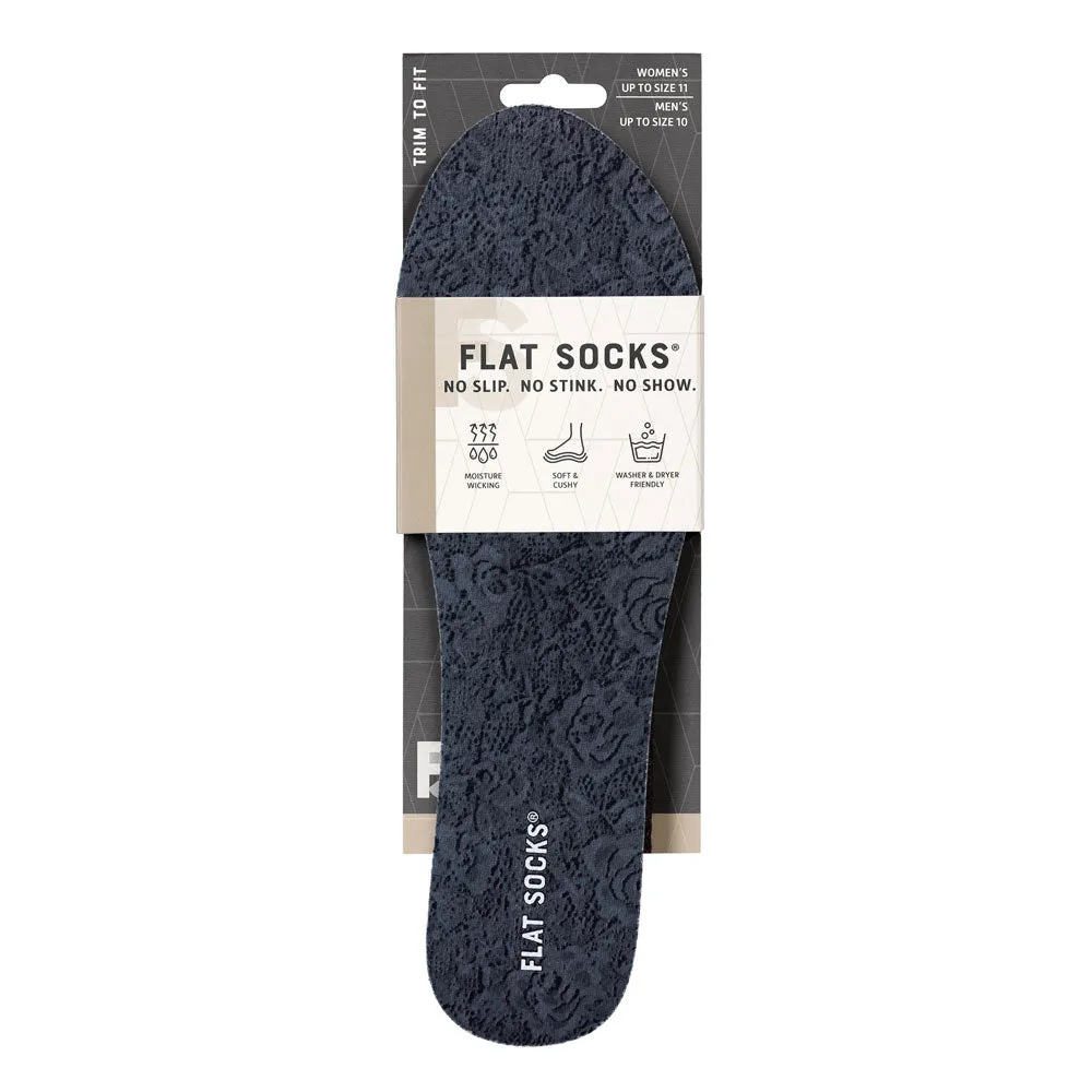 Dark Lace FLAT SOCKS