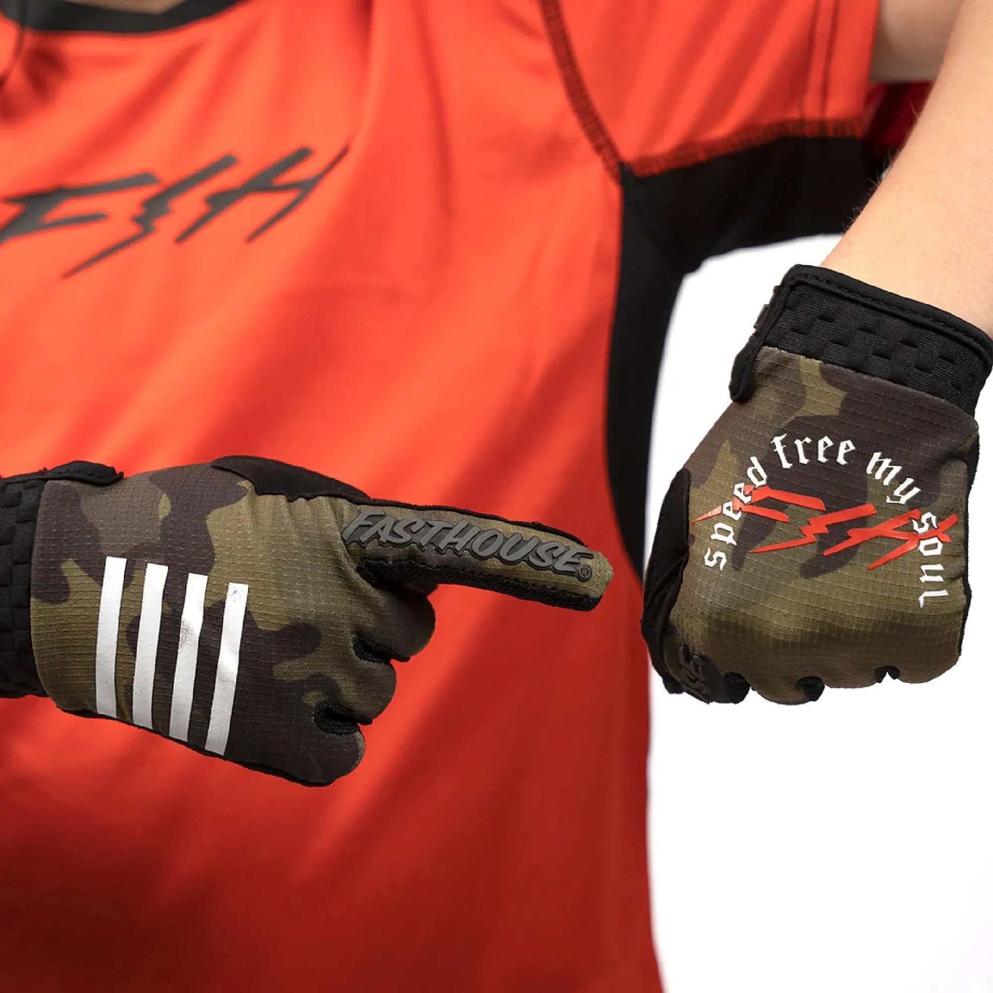 Fasthouse Youth Menace Speed Style Glove