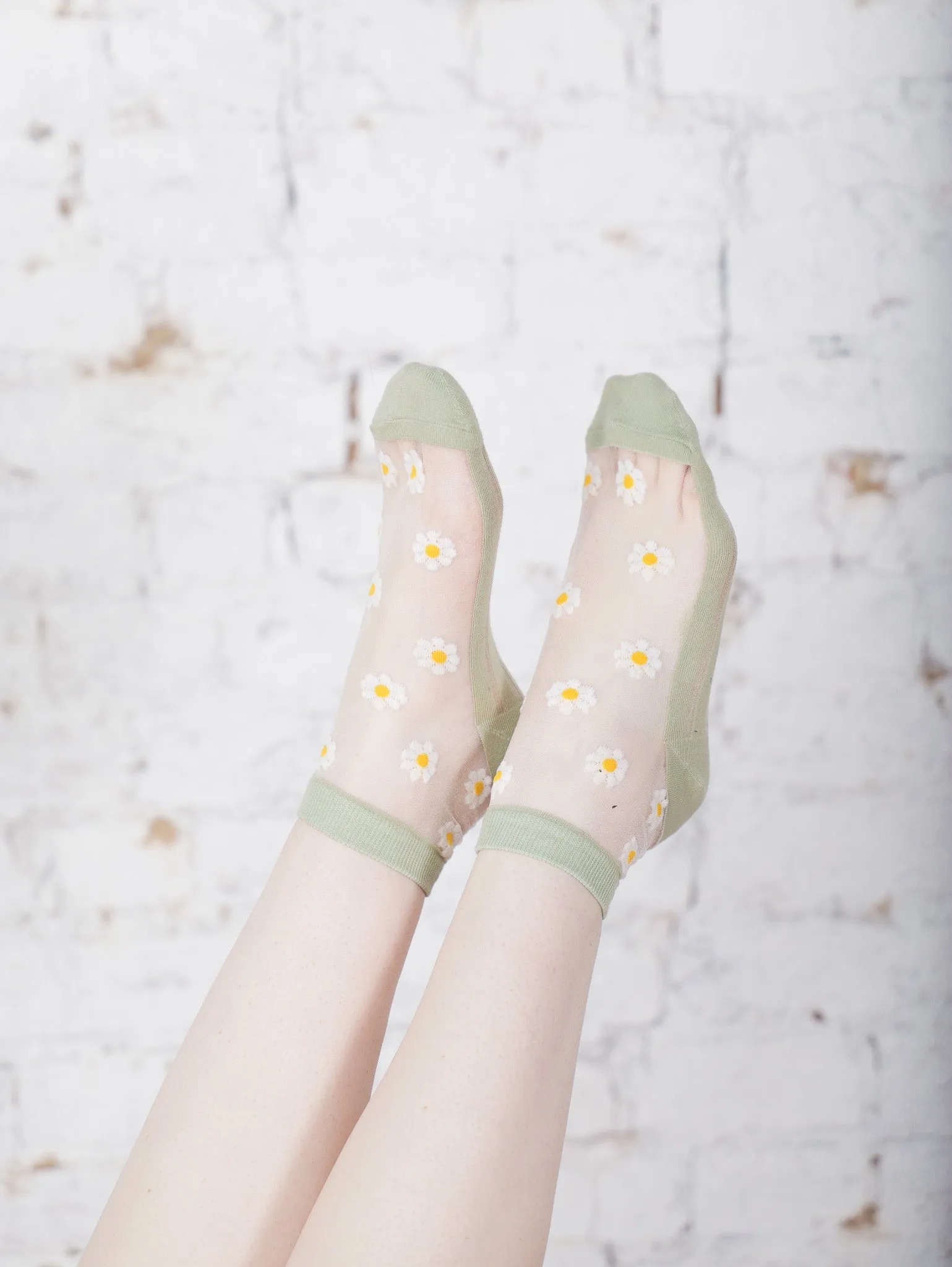 Flower Mesh Socks