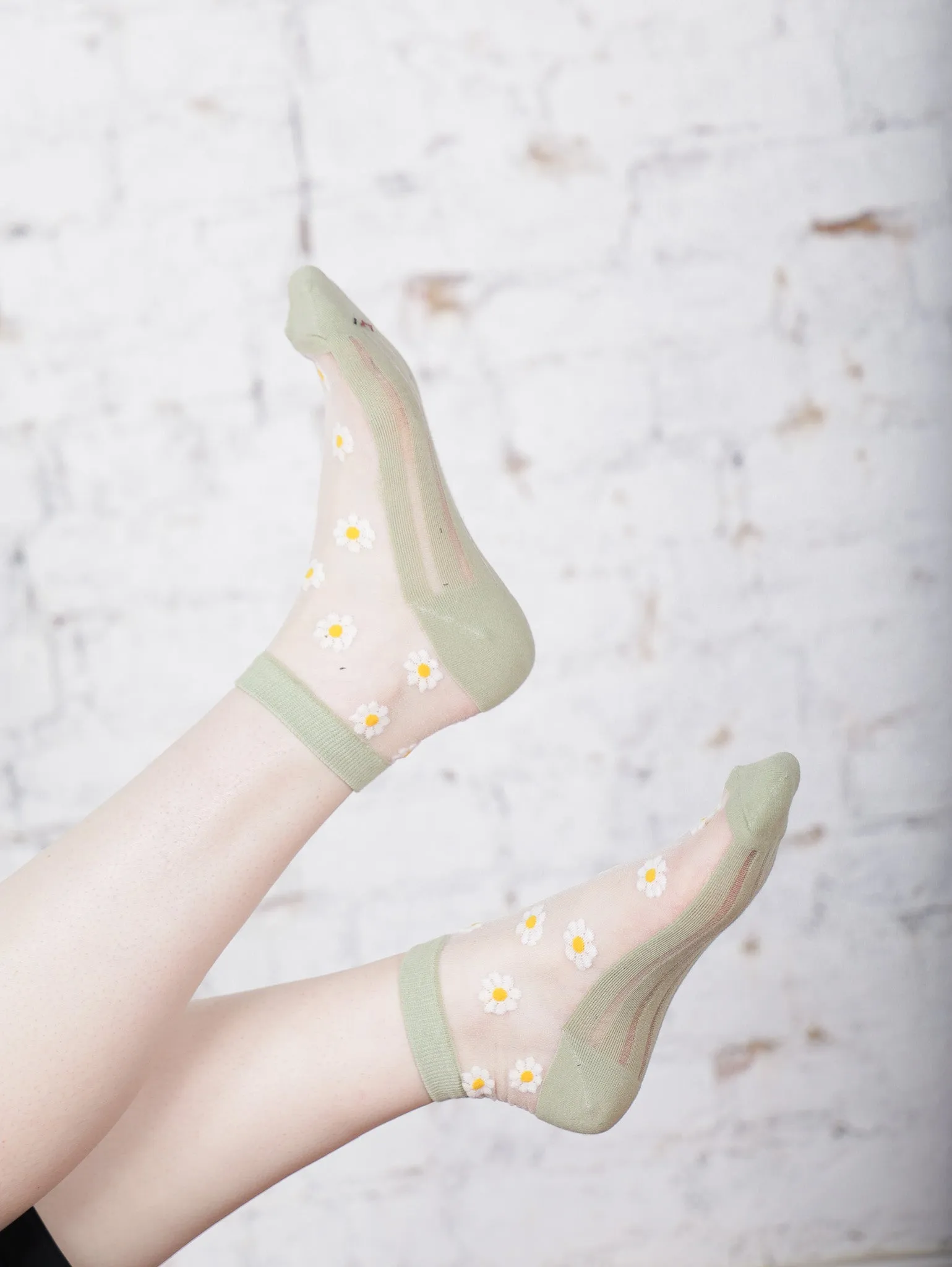 Flower Mesh Socks