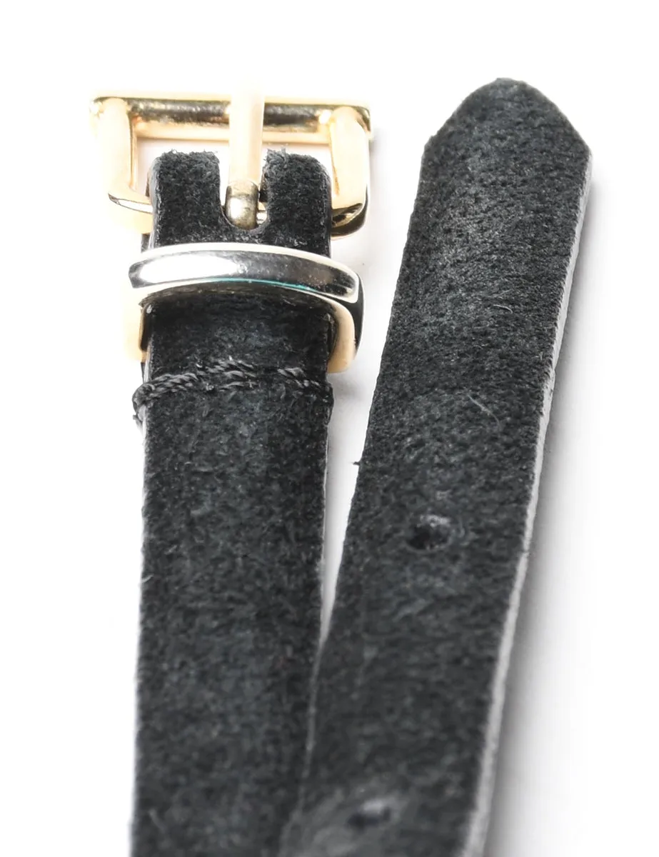 Gold Skinny Belt - S