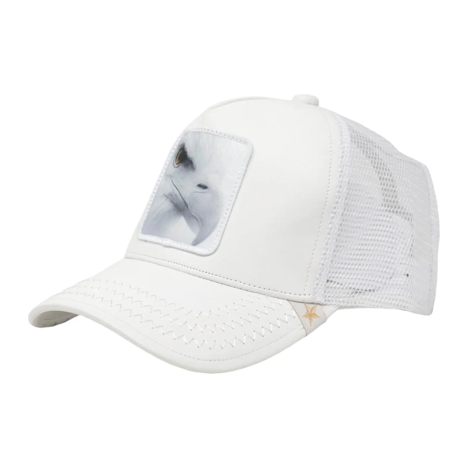 GOLD STAR HATS: Eagle Trucker Hat GS219