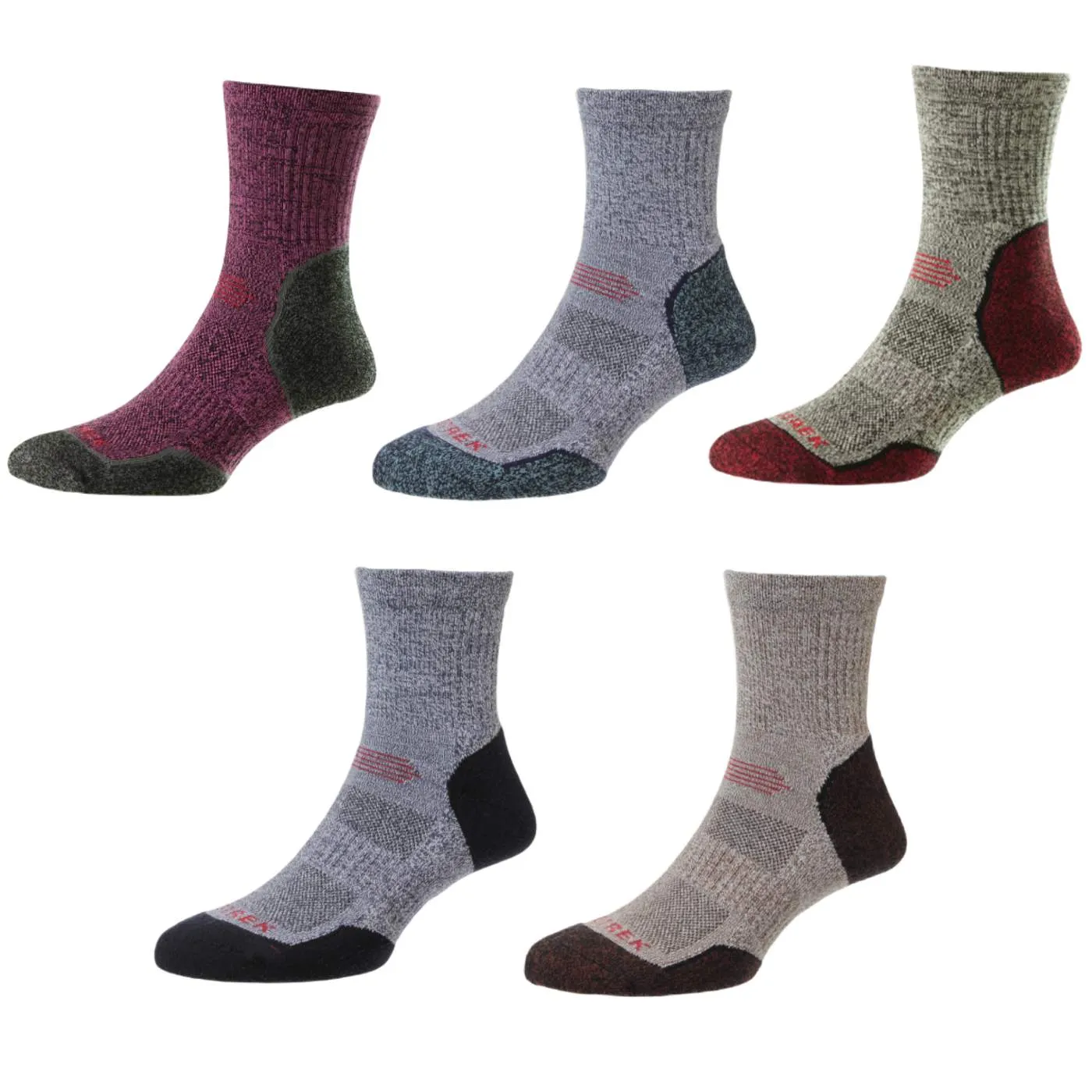 HJ Hall ProTrek Light Hike Socks