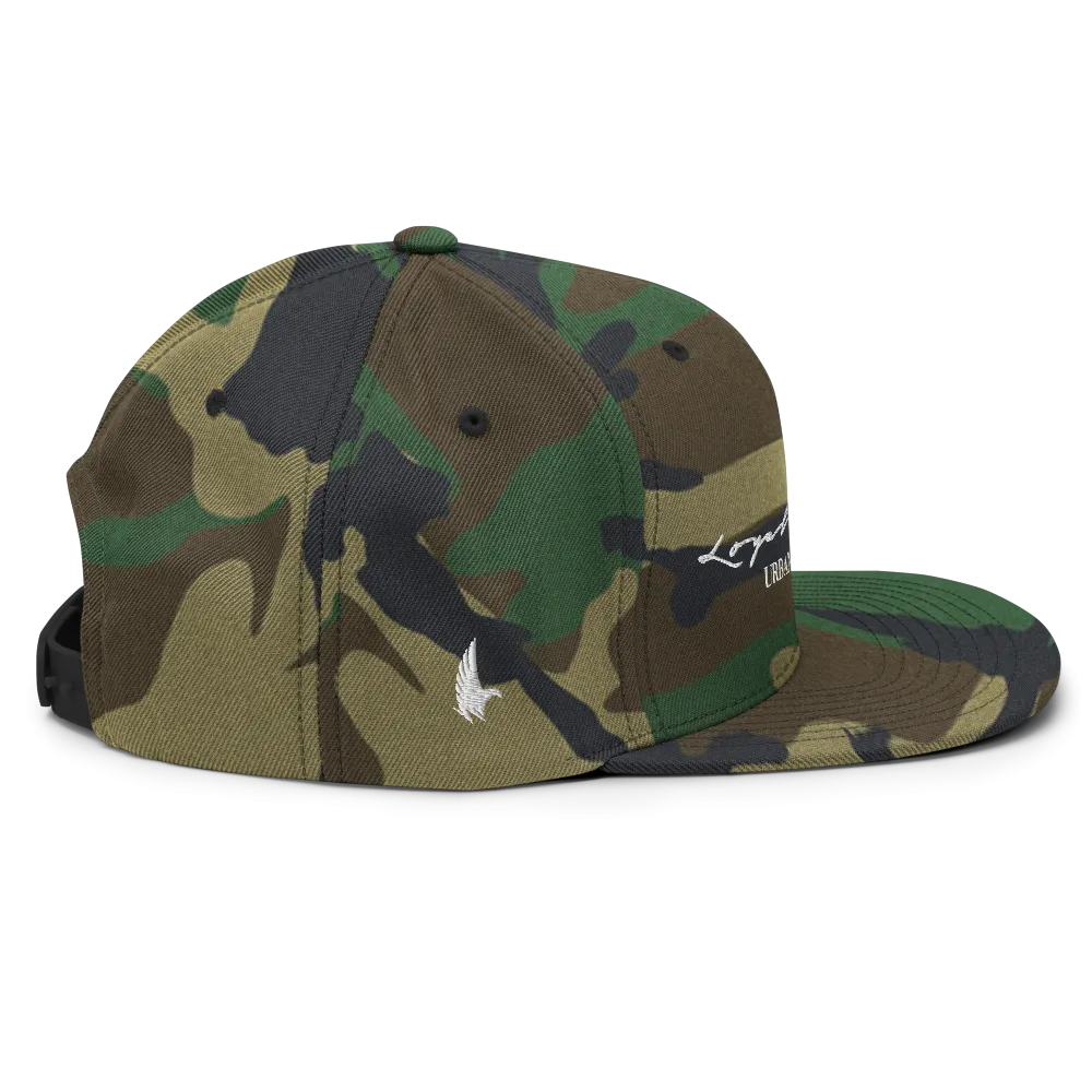 Loyalty Vibes Urban Camo Snapback Hat