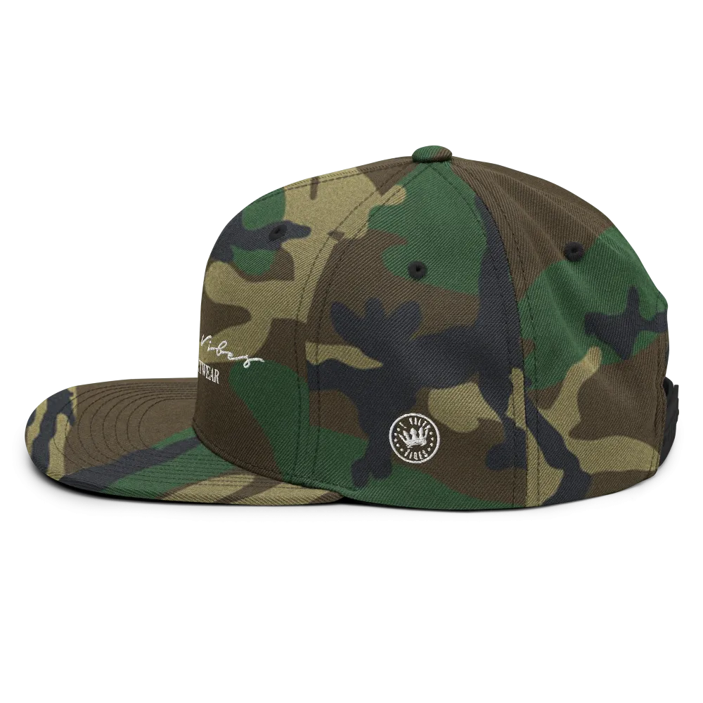 Loyalty Vibes Urban Camo Snapback Hat