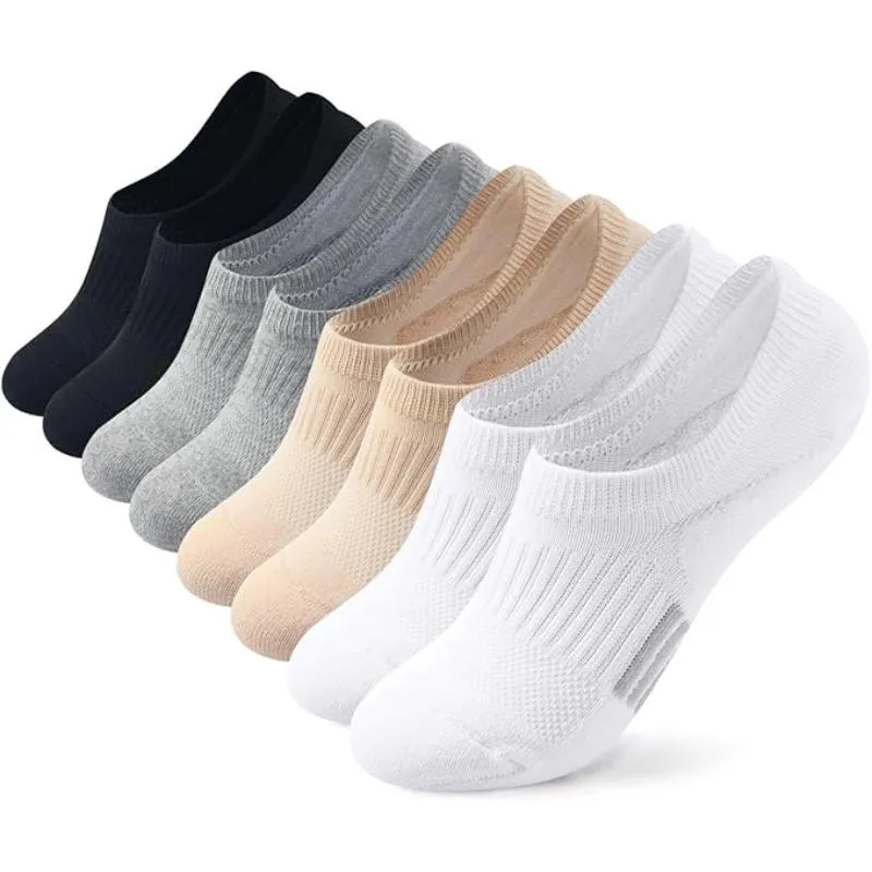 Multi Pack Low Cut Cushioned Socks For Women