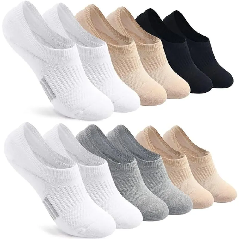 Multi Pack Low Cut Cushioned Socks For Women