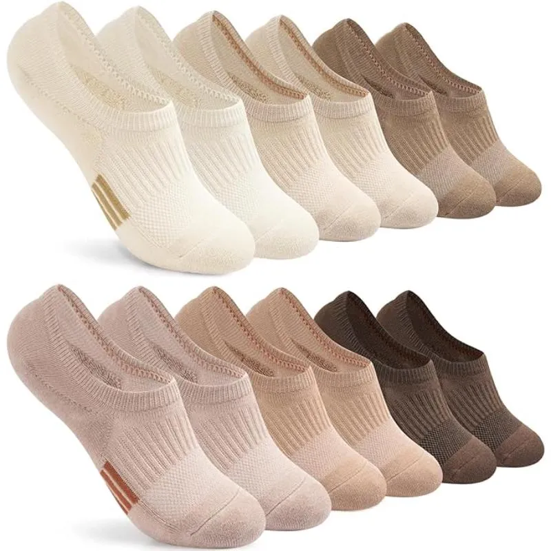 Multi Pack Low Cut Cushioned Socks For Women