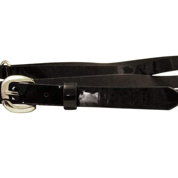 Pacha Skinny Leather Belt