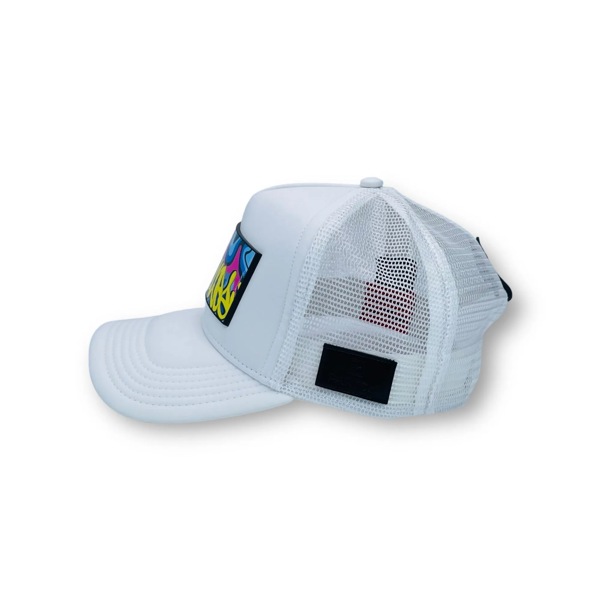 PARTCH Sense Trucker Hat White Removable Clip