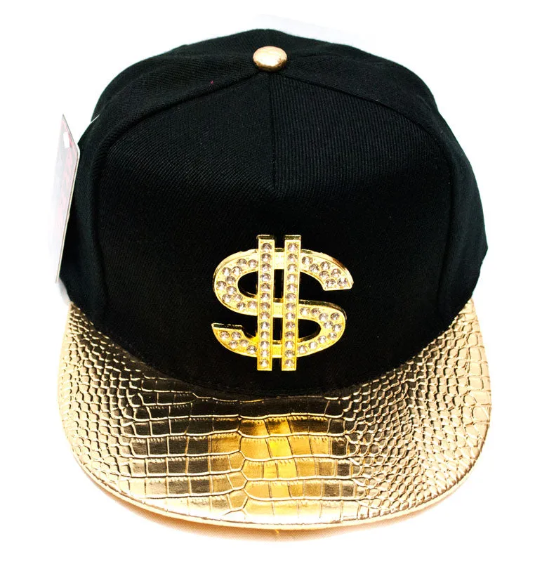 "Dollar Sign" Trendy Snap Back Caps Wholesale