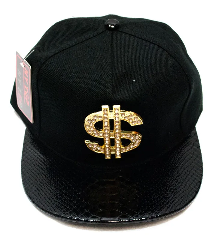 "Dollar Sign" Trendy Snap Back Caps Wholesale