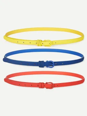 Skinny Belt 3pcs