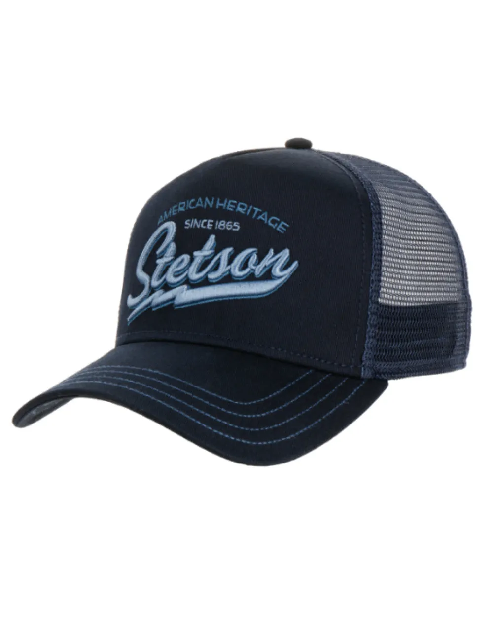 Stetson American Heritage Classic Navy Trucker Cap