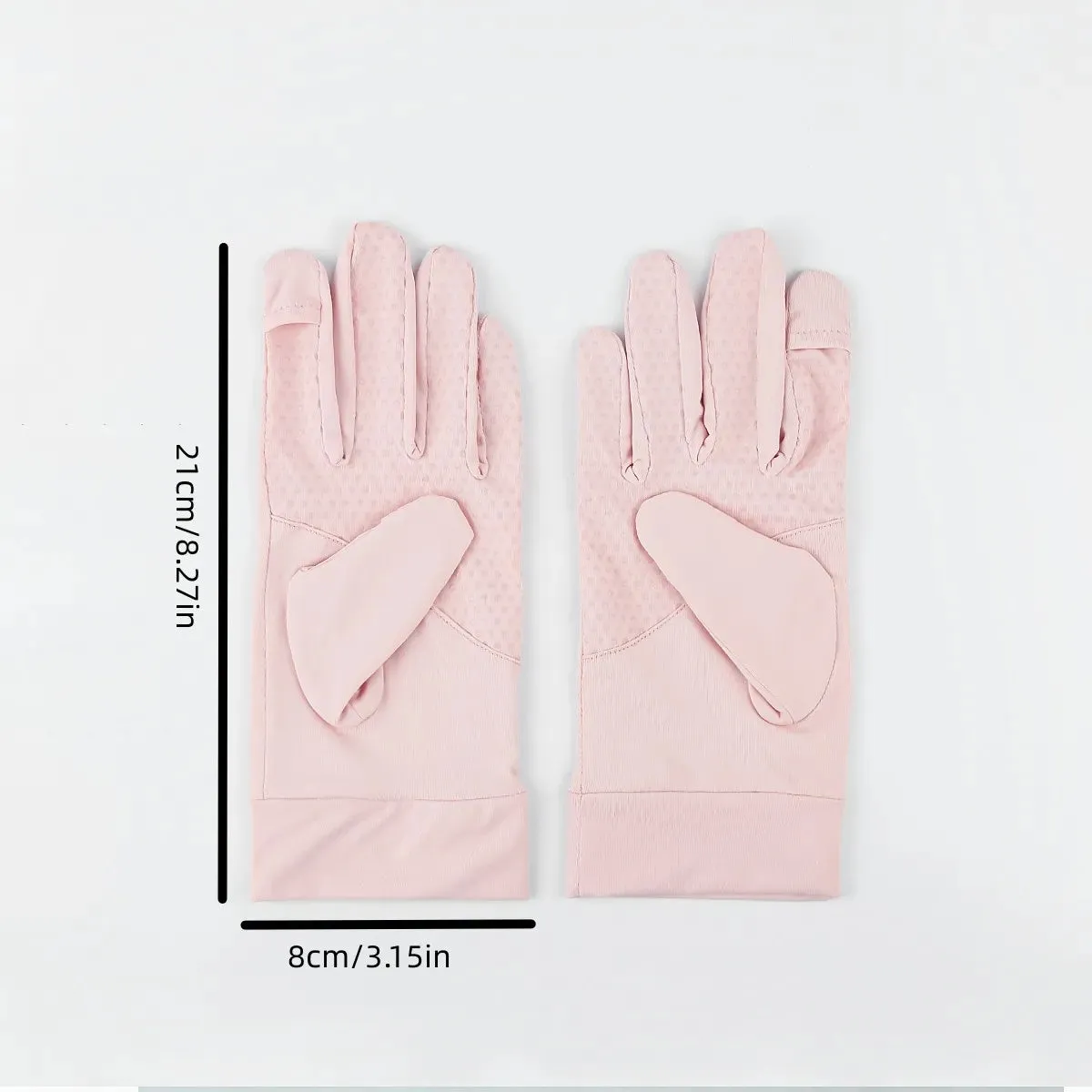 Summer Women's Sunscreen Gloves Are UV Resistant Ice Resistant And Can Expose Fingers During Outdoor Cycling