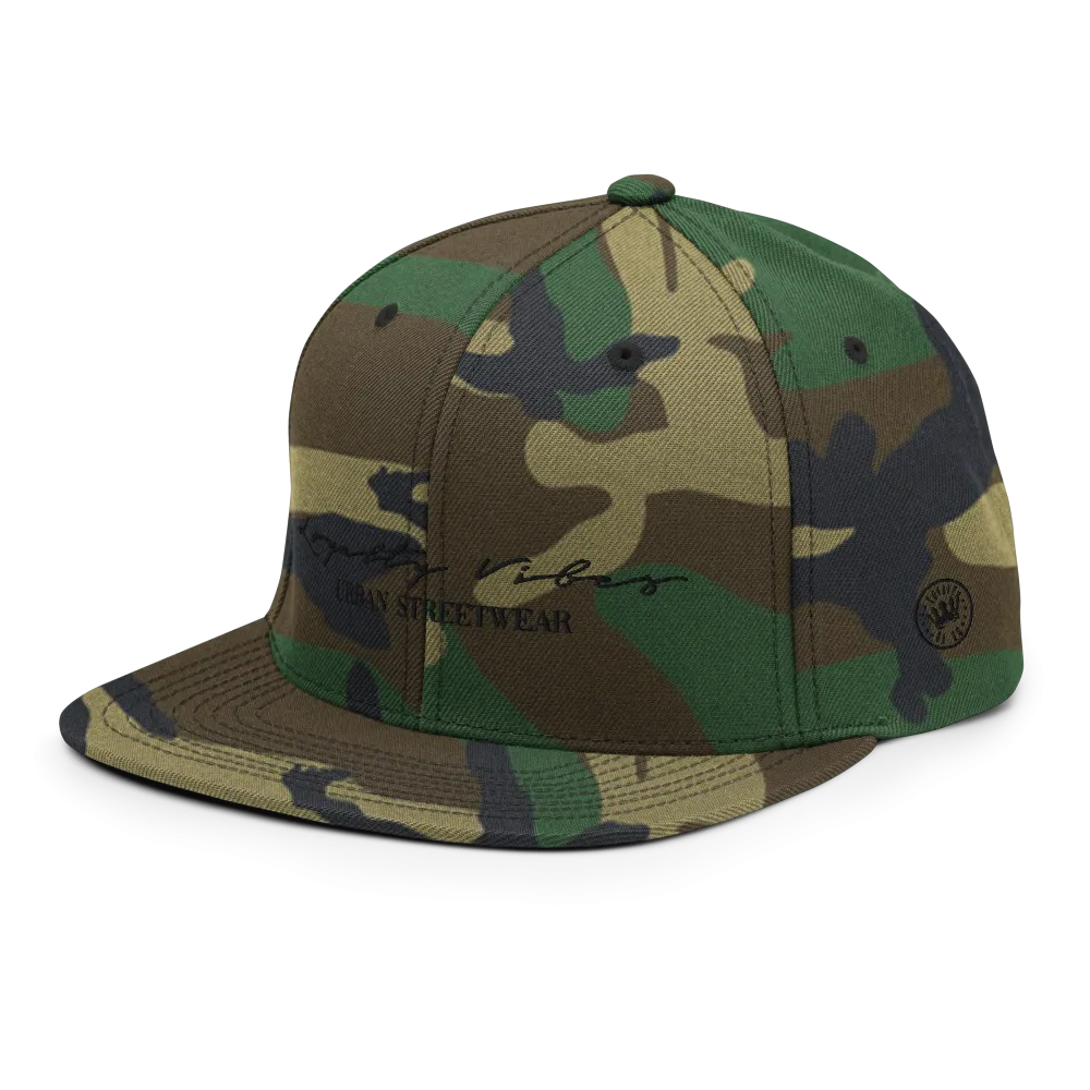 Urban Camo Snapback Hat