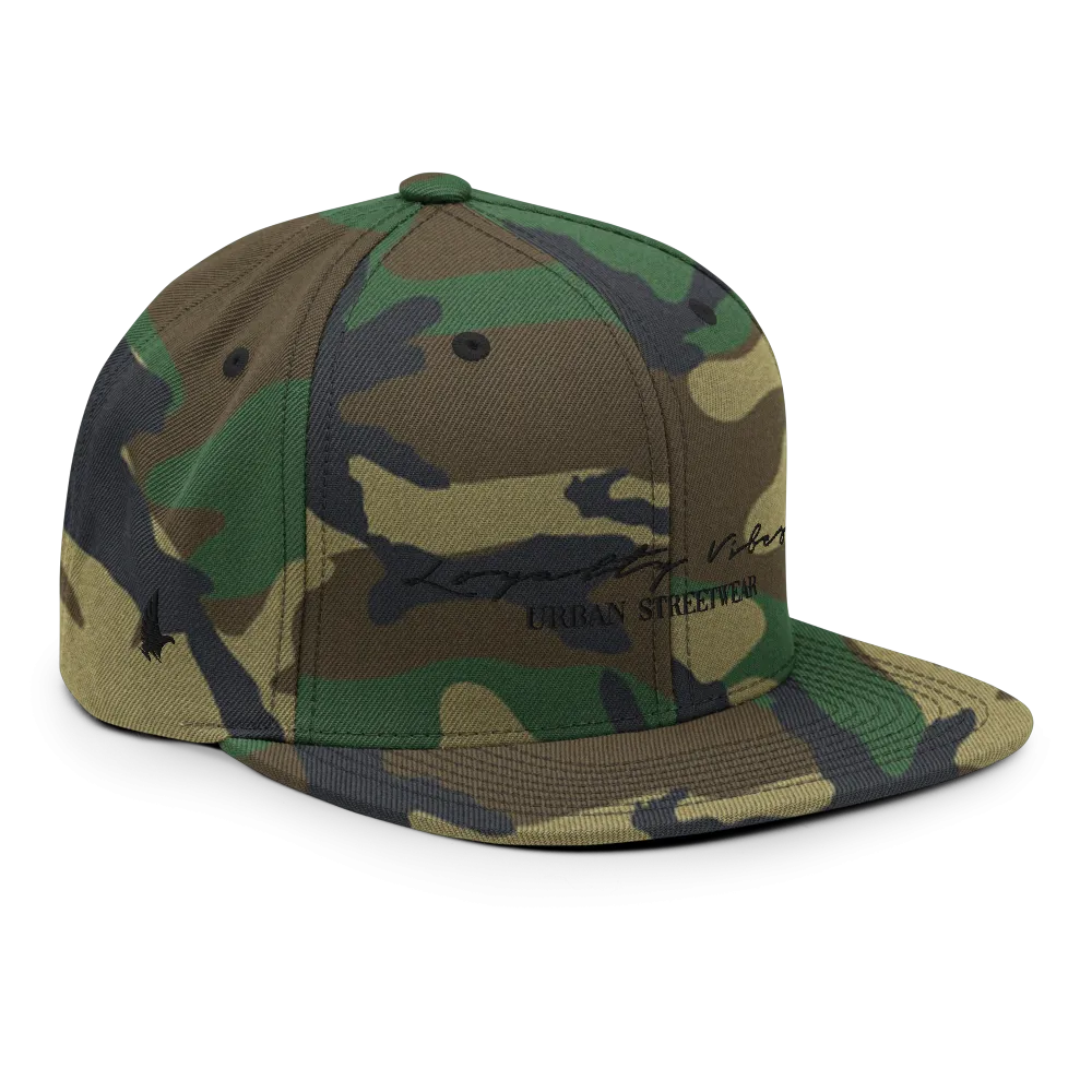 Urban Camo Snapback Hat