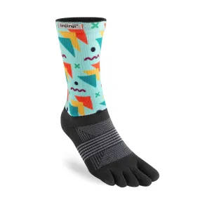 Womens Injinji Trail Spectrum Midweight Crew Socks